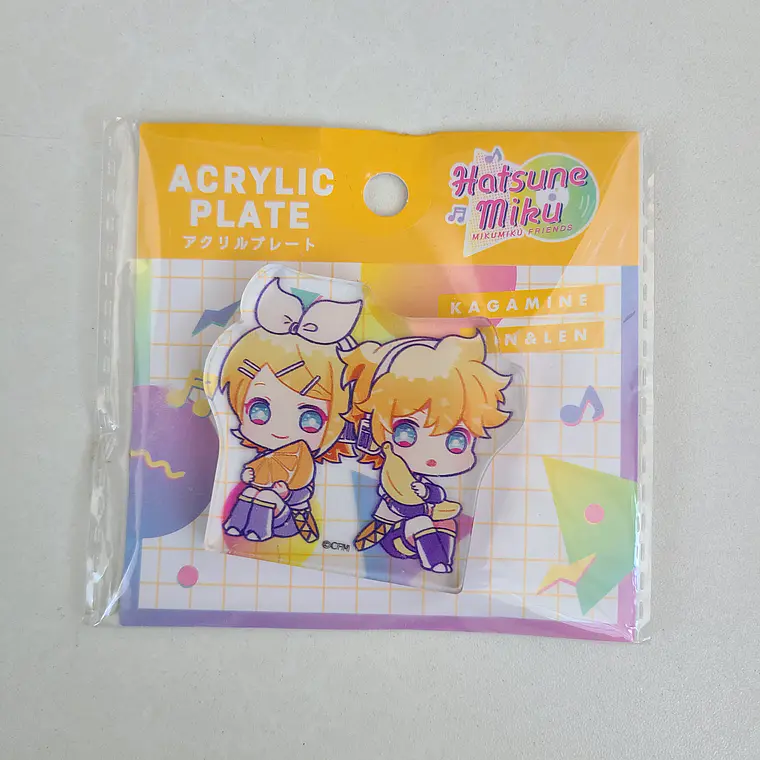 Kagamine Rin x Kagamine Len - Stand acrílico MikuMikuFriends [Vocaloid] 1