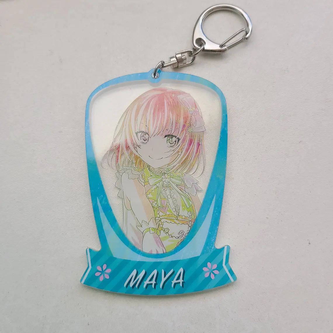 [Pastel Palettes] Maya Yamato - Llavero acrílico Ani-Art [Bang Dream] 1