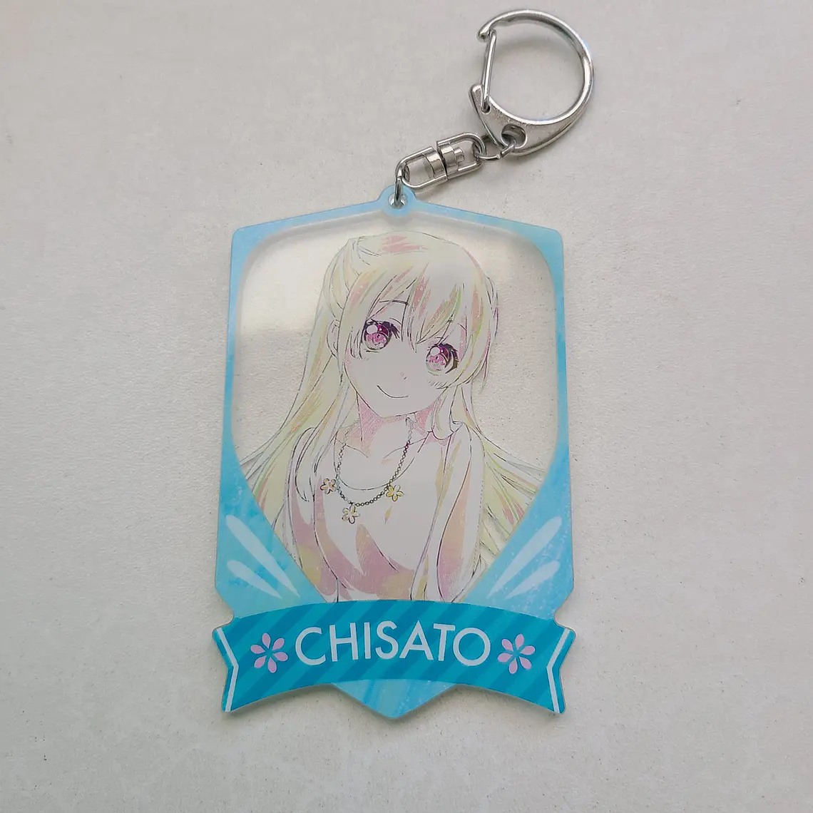 [Pastel Palettes] Chisato Shirasagi - Llavero acrílico Ani-Art [Bang Dream] 1