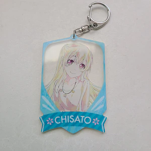 [Pastel Palettes] Chisato Shirasagi - Llavero acrílico Ani-Art [Bang Dream]