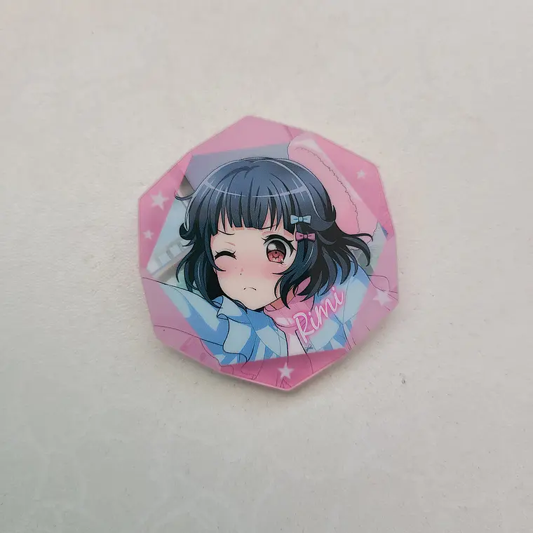 [Poppin Party] Rimi Ushigome - Pin acrílico [Bang Dream] 1