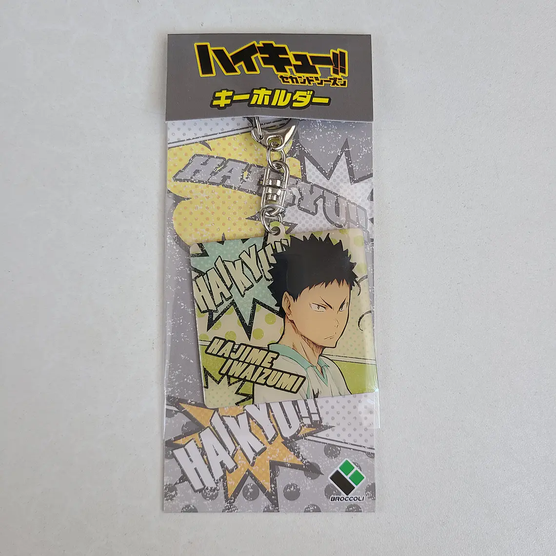 [Aoba Johsai] Iwaizumi Hajime - Llavero metálico [Haikyuu] 1