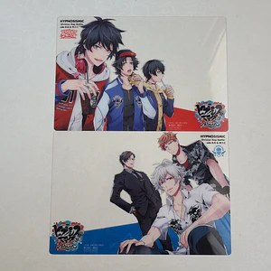 Hypmic - Set de cartas transparentes [Hypnosis Mic]