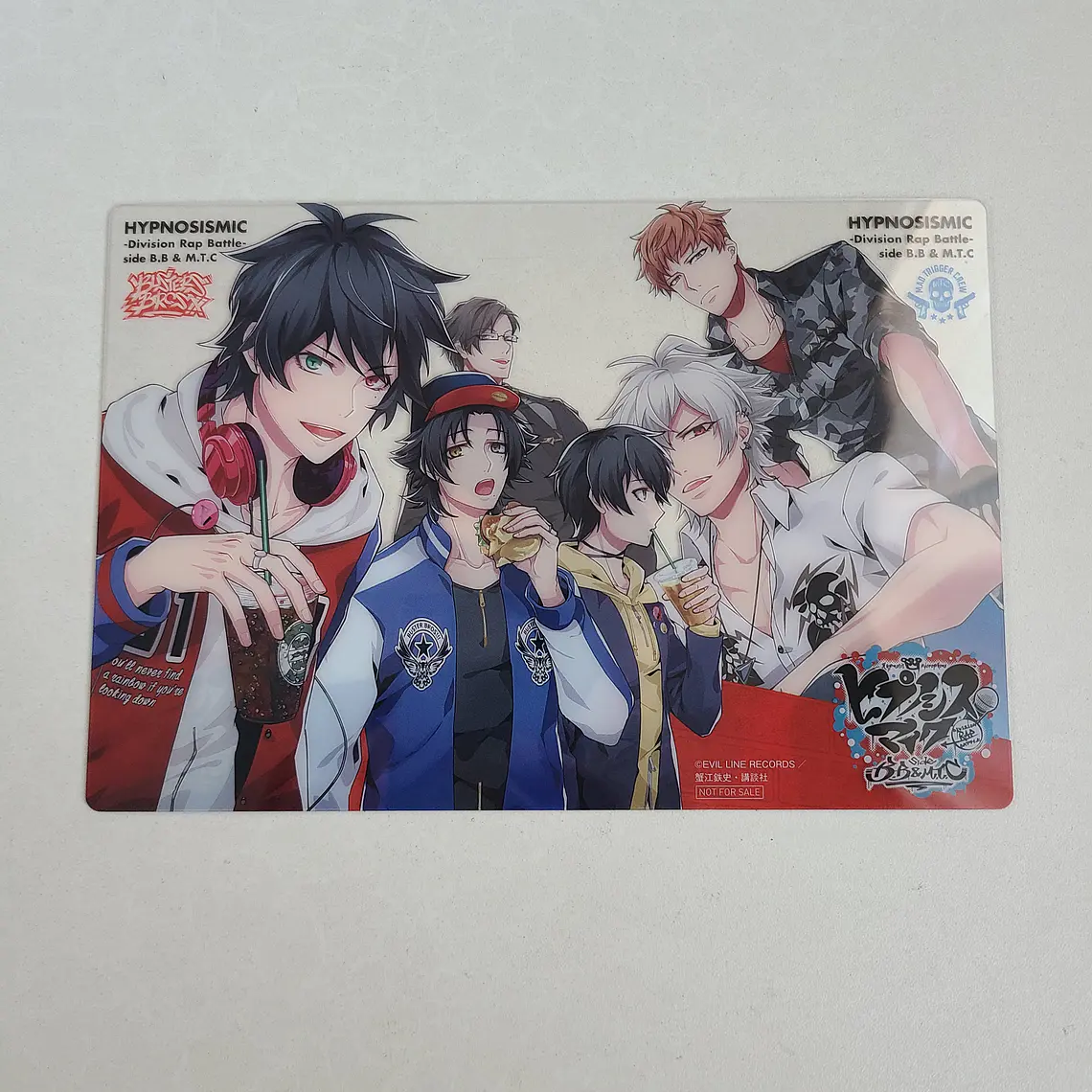Hypmic - Set de cartas transparentes [Hypnosis Mic] 2
