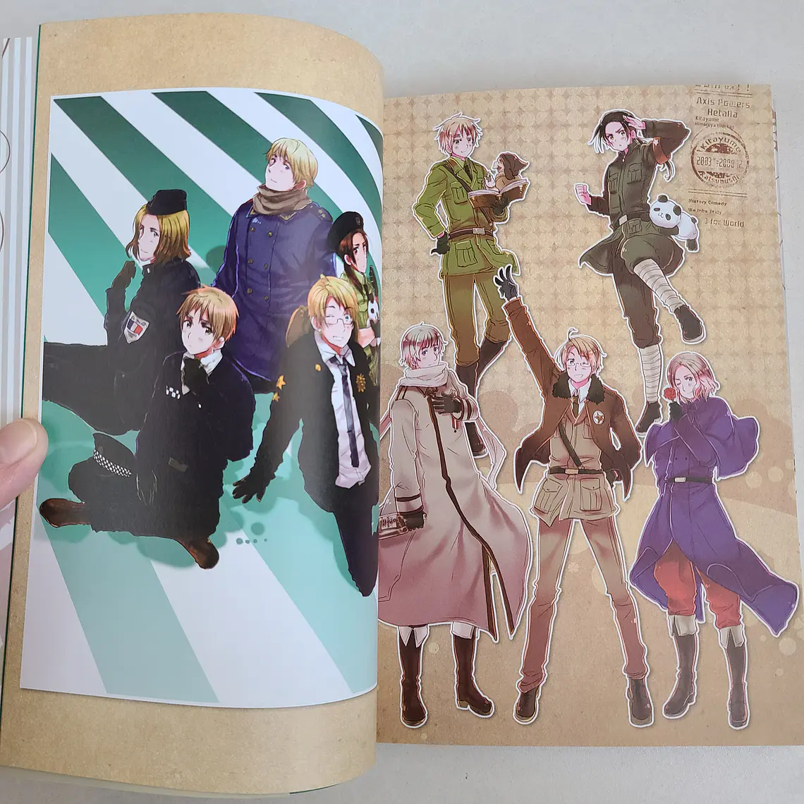 [Artbook] Hetalia Artestella PICCOLO [Hetalia] 3