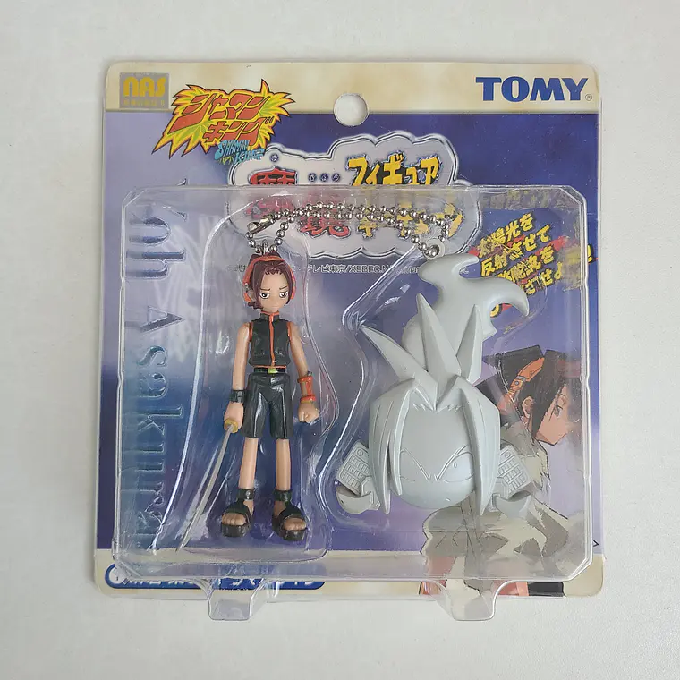 Yoh Asakura & Amidamaru - Ballchain Figurita TOMY [Shaman King] 1
