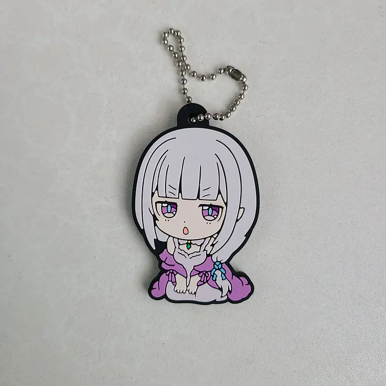 Emilia - Strap de goma [Re Zero] 1