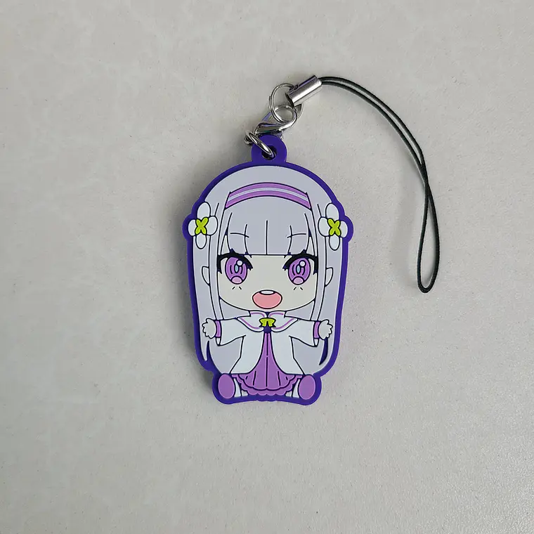 Emilia - Strap de goma [Re Zero] 1