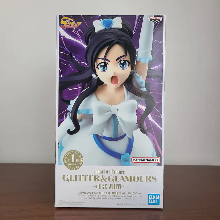 CURE WHITE - FIGURA GLITTER & GLAMOURS (BANPRESTO) [FUTARI WA PRECURE] 1