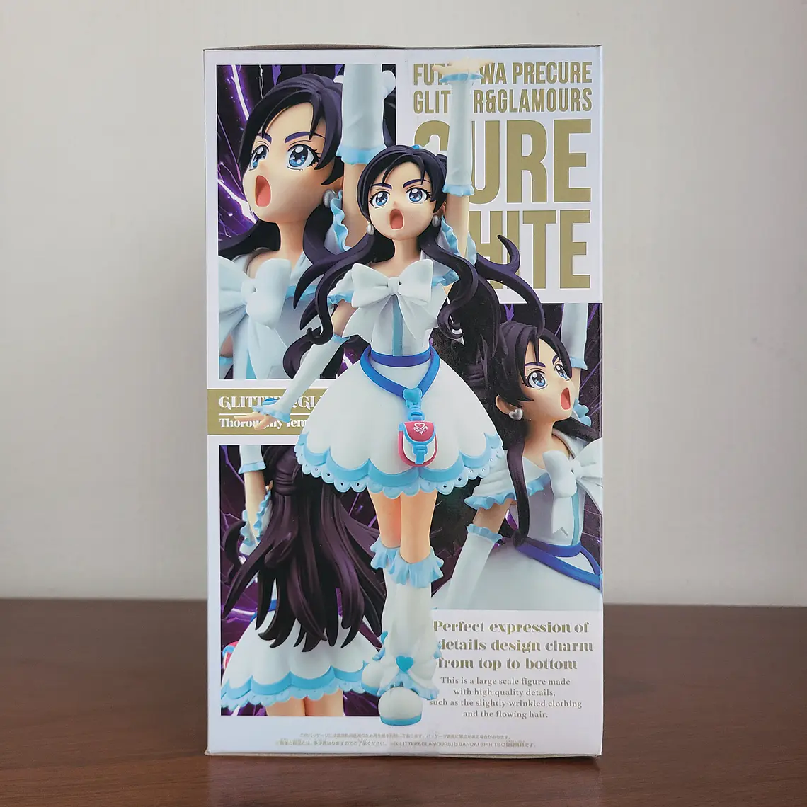 CURE WHITE - FIGURA GLITTER & GLAMOURS (BANPRESTO) [FUTARI WA PRECURE] 2