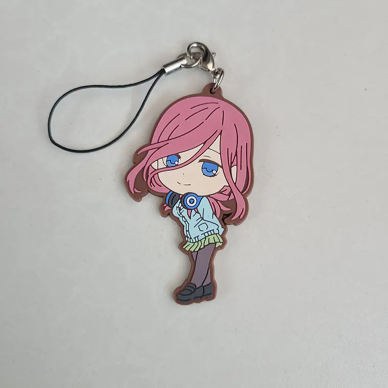 Miku Nakano - Strap de goma Kyun Chara [Go Toubun no Hanayome] 1