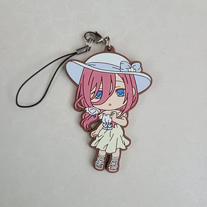 Miku Nakano - Strap de goma Kyun Chara [Go Toubun no Hanayome]