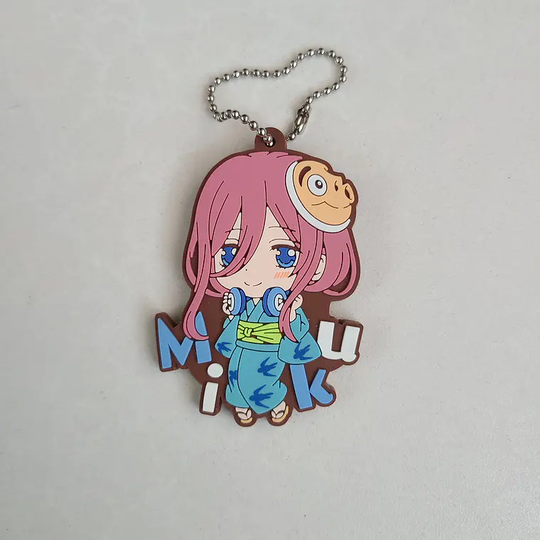 Miku Nakano - Ballchain de goma [Go Toubun no Hanayome] 1