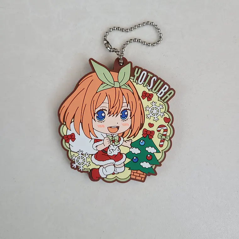 Yotsuba Nakano - Ballchain de goma Navidad [Go Toubun no Hanayome] 1