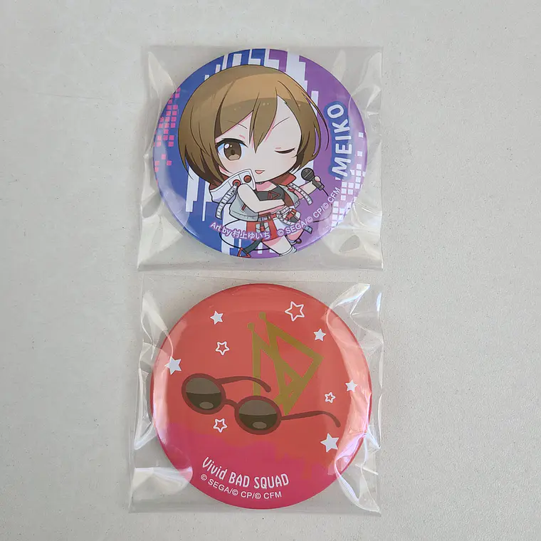 [Vivid BAD SQUAD] MEIKO - Set de Chapitas [Project Sekai] [VOCALOID] 1