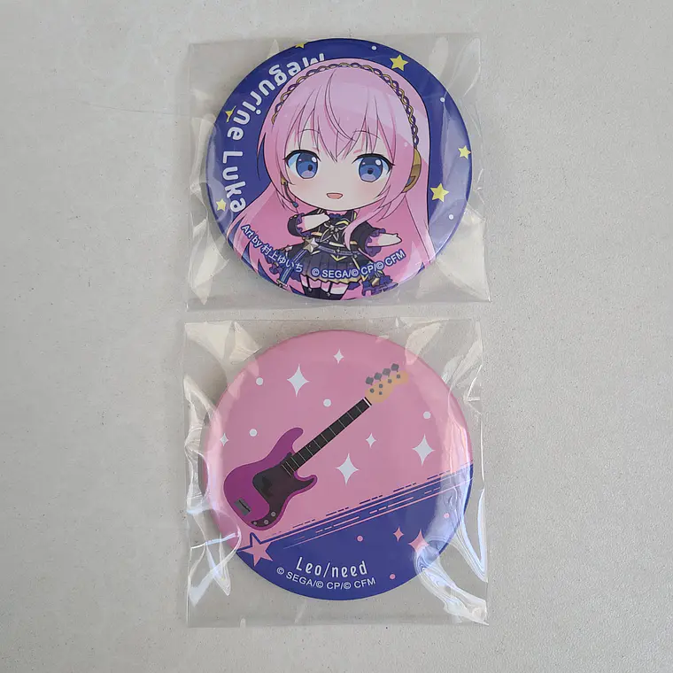 [Leo/need] Luka Megurine - Set de chapitas [Project Sekai] [VOCALOID] 1