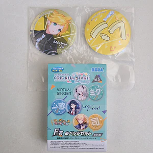 [Vivid Bad Squad] Len Kagamine - Set de chapitas [Project Sekai] [Vocaloid]
