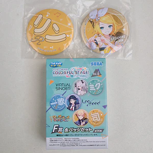[More More Jump] Rin Kagamine - Set de chapitas [Project Sekai] [Vocaloid]