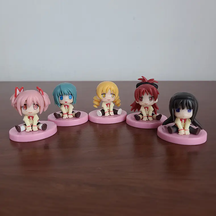 Holy Quintet - Set de figuritas Petanko [Puella Magi Madoka Magica] 1