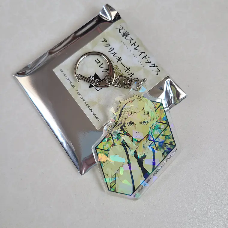 Atsushi Nakajima - Llavero acrílico Kaleidoscopio [Bungou Stray Dogs] 1
