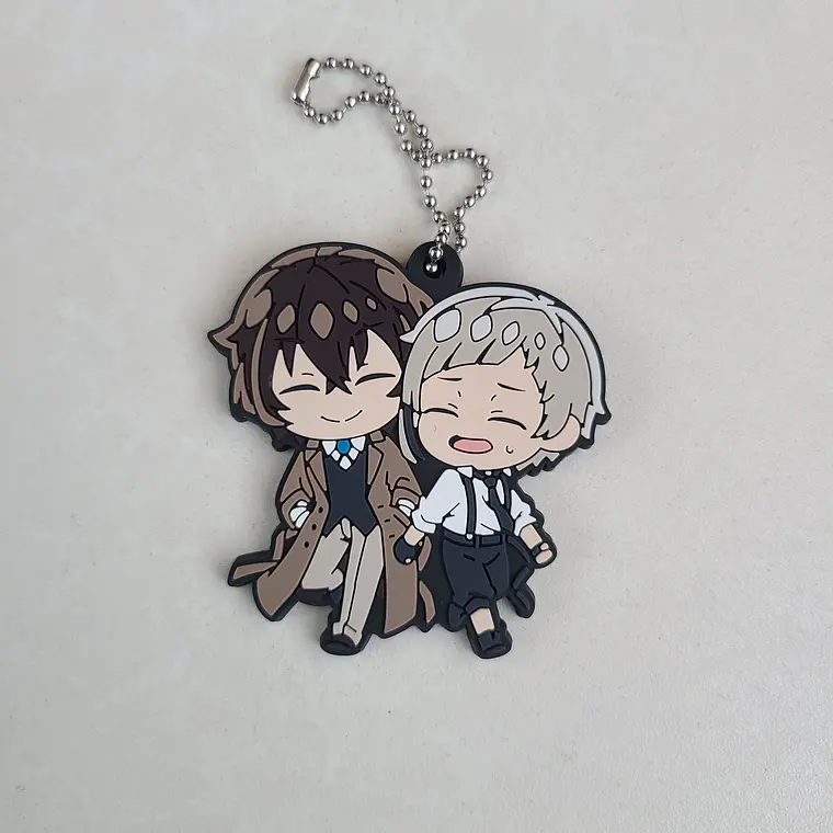 Atsushi Nakajima x Osamu Dazai - Strap de goma Deforaba [Bungou Stray Dogs] 1