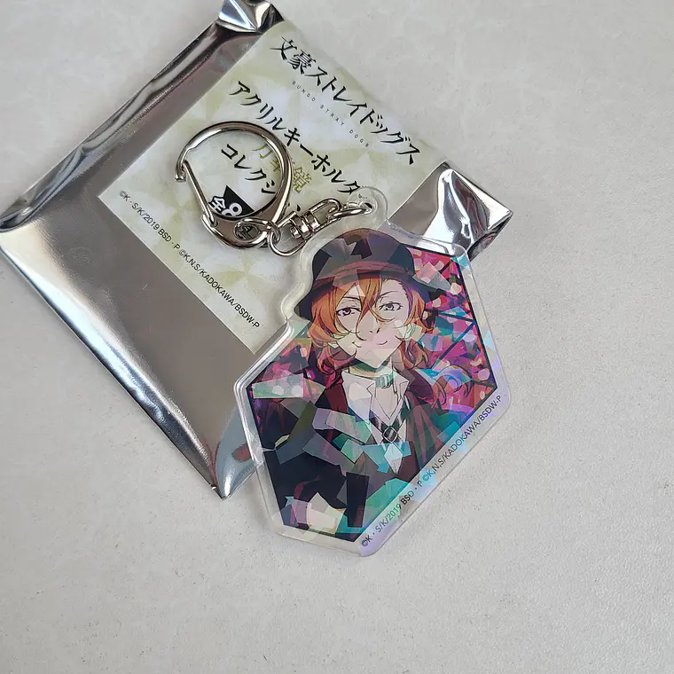 Chuya Nakahara - Llavero acrílico Kaleidoscopio [Bungou Stray Dogs] 1