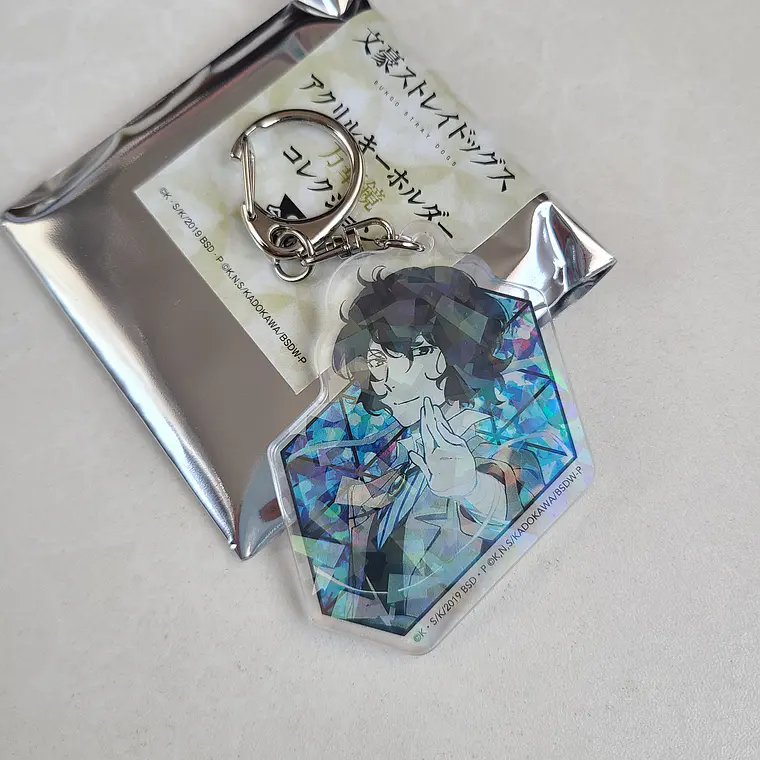 Osamu Dazai - Llavero acrílico Kaleidoscopio [Bungou Stray Dogs] 1