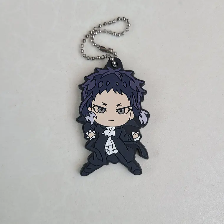 Ryunosuke Akutagawa - Strap de goma Deforaba [Bungou Stray Dogs] 1