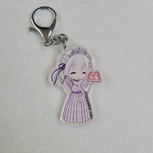 Emilia - Llavero acrílico Comic Alive [Re: Zero]