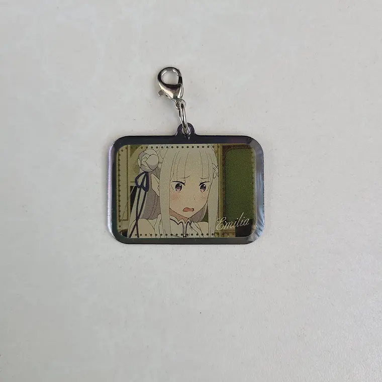 Emilia - Colgante metálico Ichiban Kuji [Re: Zero] 1