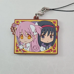 Madoka x Homura - Strap de goma Kyun Chara [Puella Magi Madoka Magica]