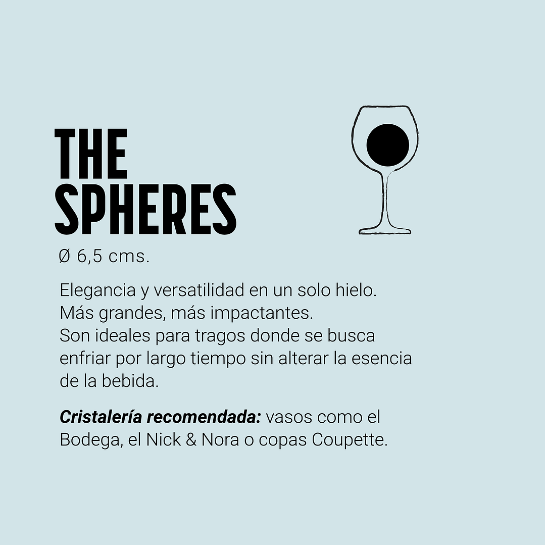 The Spheres 15 unidades 3