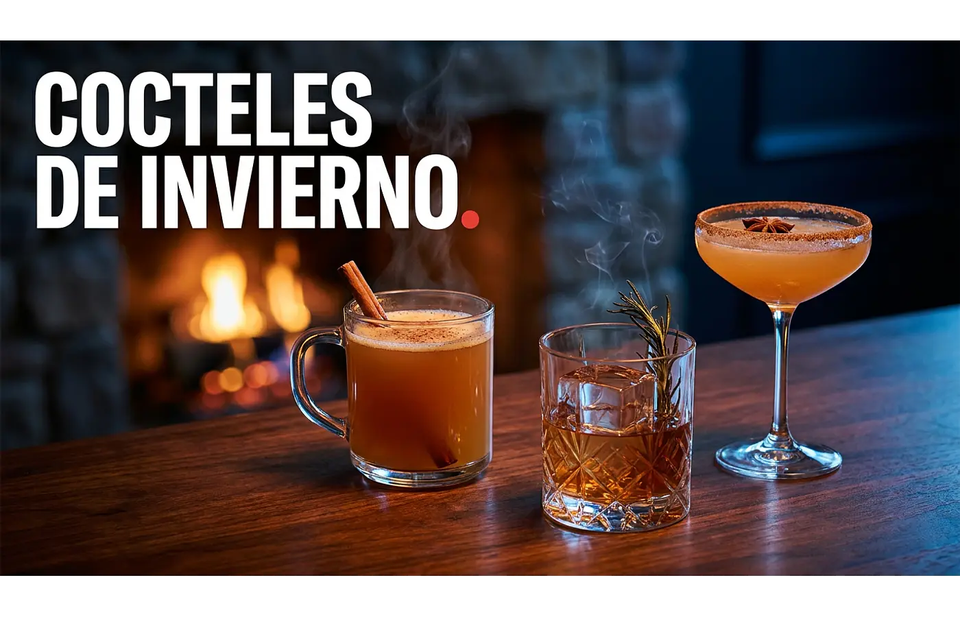 5 cocteles de invierno que mejoran con hielo premium