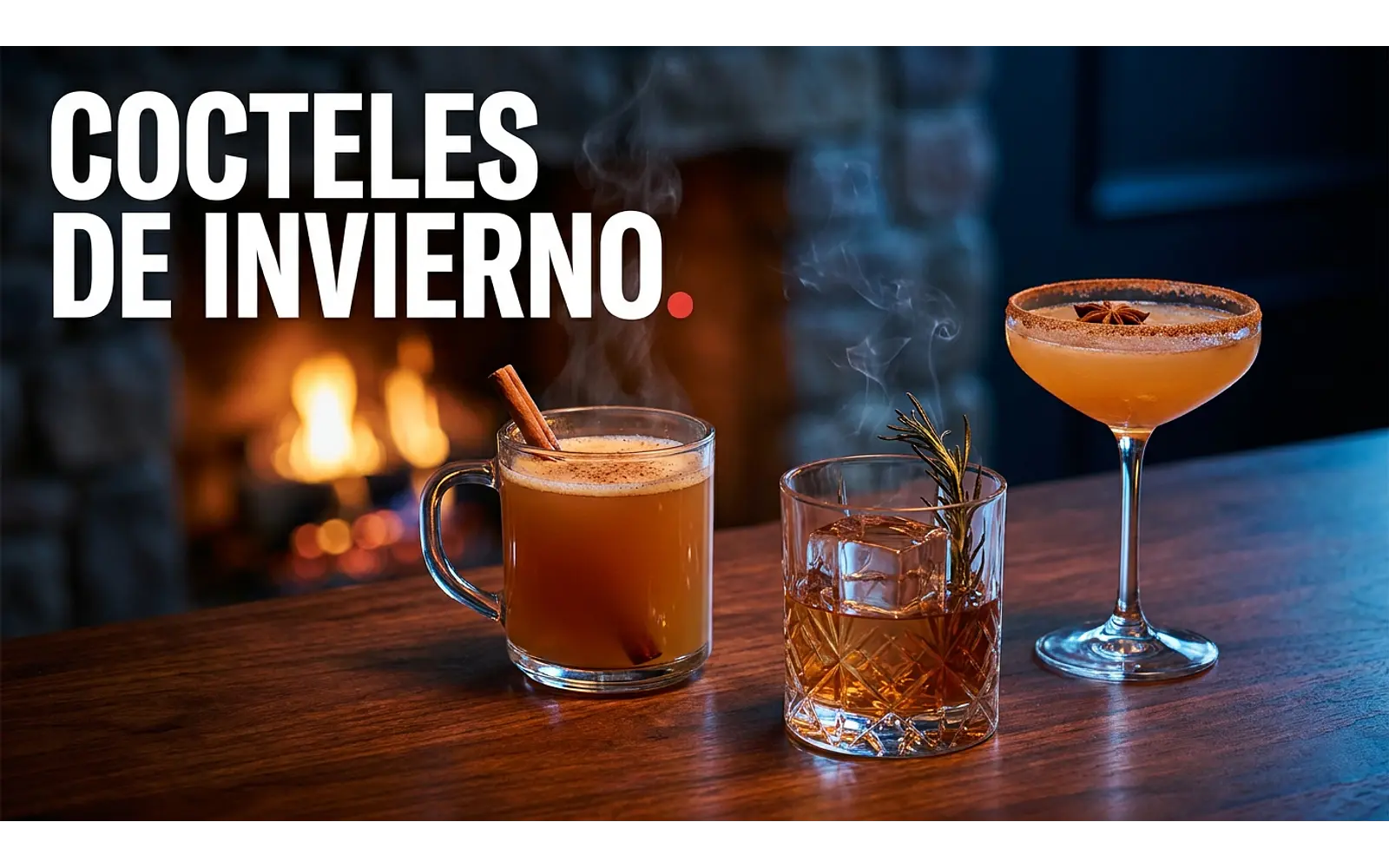 5 cocteles de invierno que mejoran con hielo premium