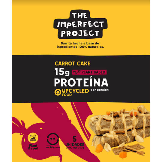Barrita Proteína Carrot Cake - 5 Unid - Image 3