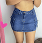 Falda blue short interno  - Miniatura 1