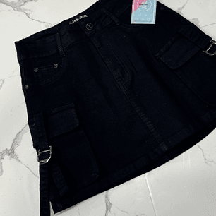 Falda pantera short interno