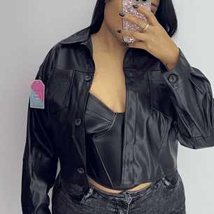 Sobre camisa ecocuero 