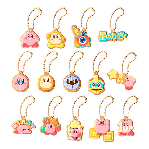 Kirby Cookie assorted surprise keychain 5cm