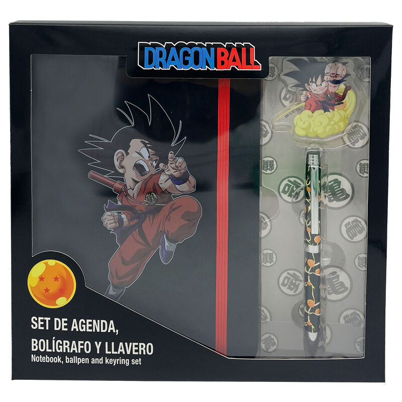 Dragon Ball set diary + pen + keychain 1