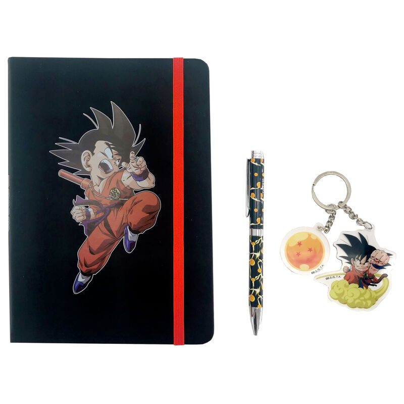 Dragon Ball set diary + pen + keychain 2