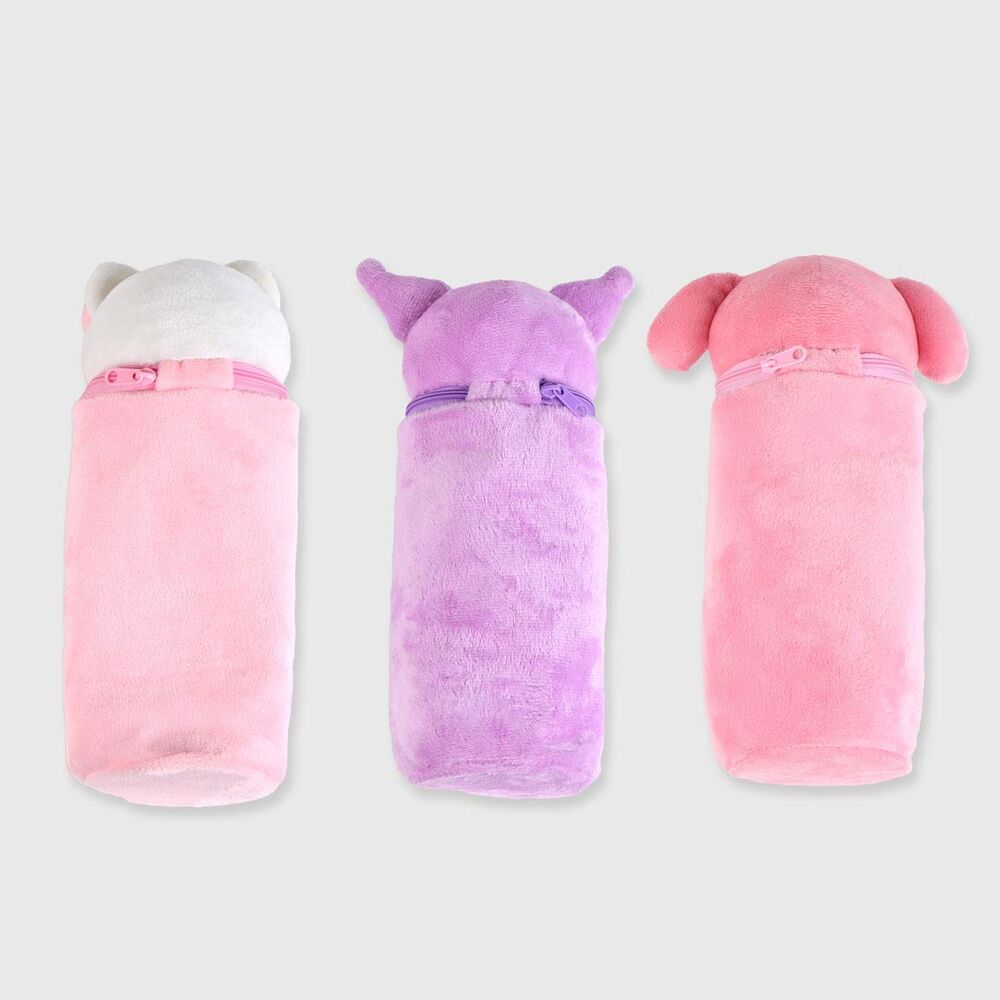 Disney Hello Kitty assorted plush pencil case 3