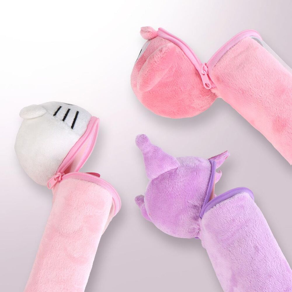 Disney Hello Kitty assorted plush pencil case 4
