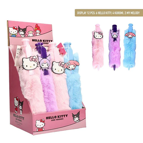 Hello Kitty assorted plush pen