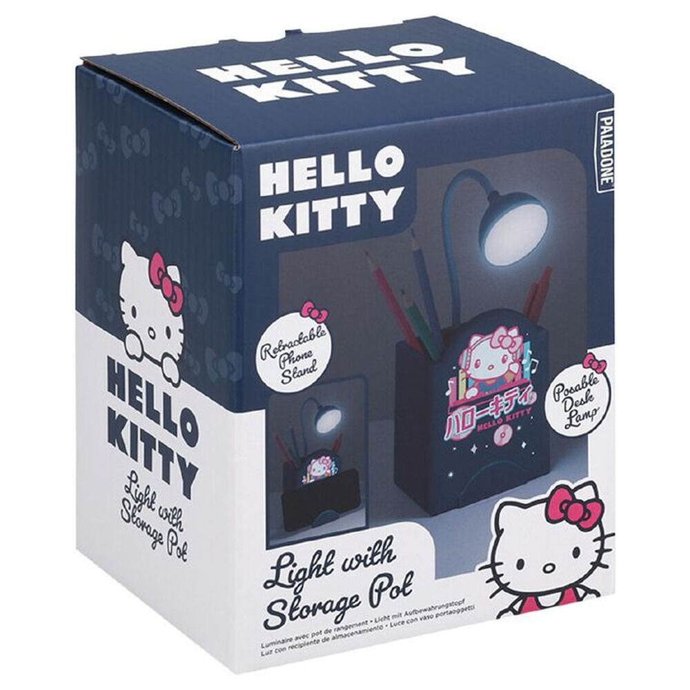 Hello Kitty storage pot & light 2