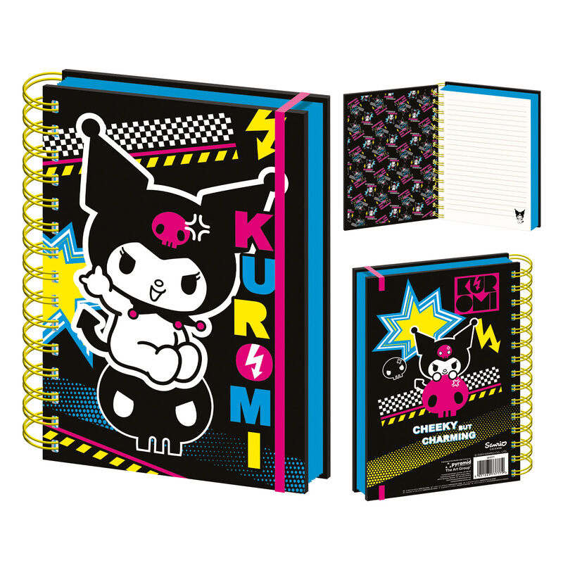 Hello Kitty Kuromi A5 notebook 1