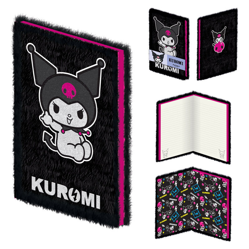 Hello Kitty Kuromi A5 notebook 1