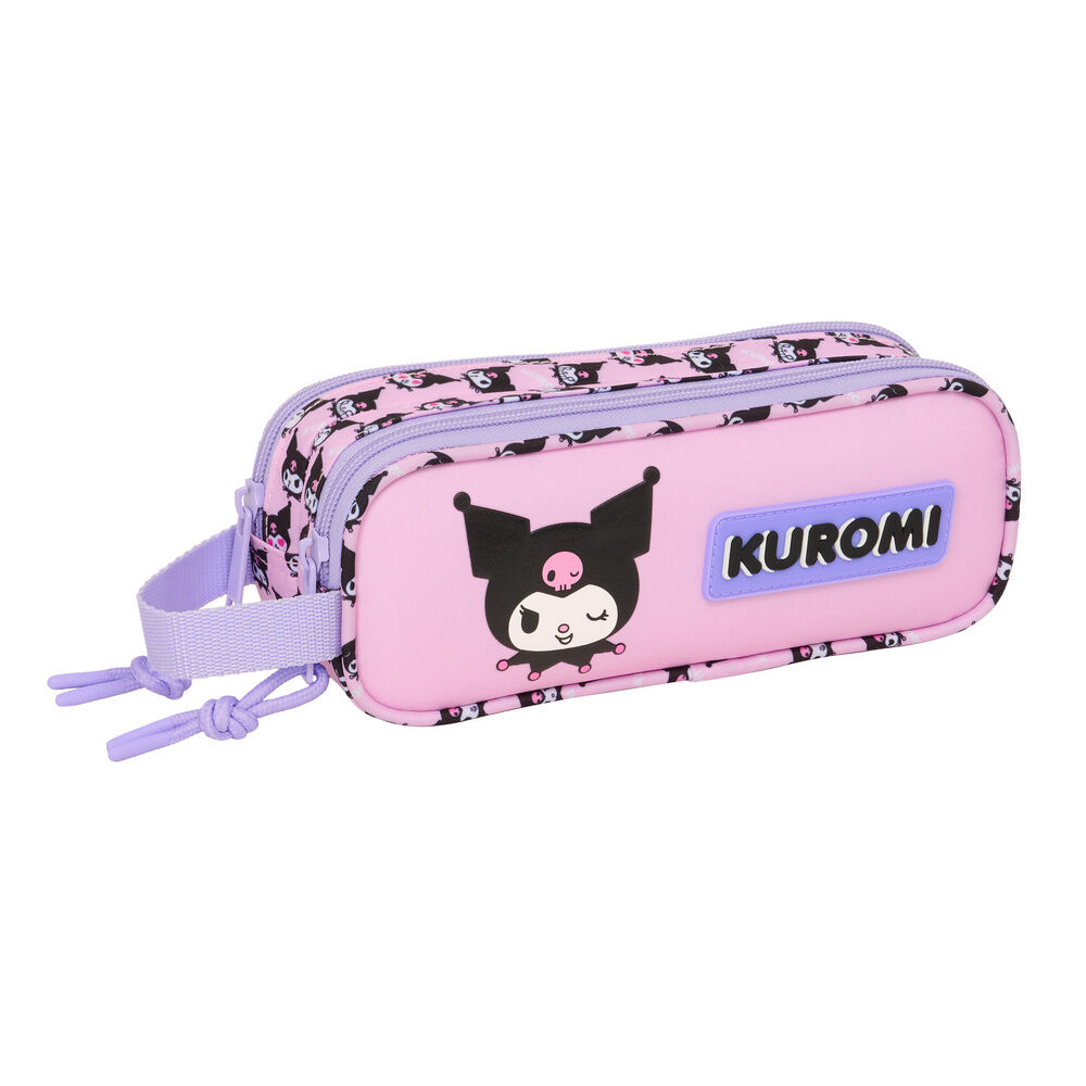 Hello Kitty Kuromi double pencil case 1