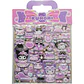 Hello Kitty Kuromi assorted Embossed stickers - Thumbnail 1