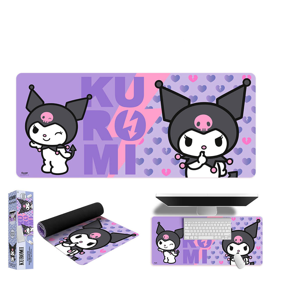 Hello Kitty Kuromi gaming desk mat 1